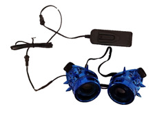 Steampunk led goggles for sale  LONDON