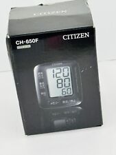 Monitor de presión arterial de muñeca Citizen CH-650F negro japonés, usado segunda mano  Embacar hacia Argentina