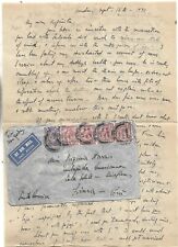 1933 inghilland corrispondenza usato  San Giuliano Terme