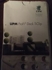 Composite Decking T Clip - UPM Profi Deck T Clip, used for sale  Shipping to South Africa