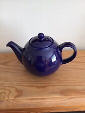 Blue Teapot , Signed, Designed By London Pottery. Globe Teapot , used for sale  WORCESTER
