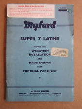 Myford super lathe for sale  Gainesville