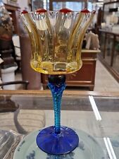 Bicchiere vetro murano usato  Roma