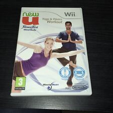 Nuovo U Fitness Yoga e Pilates Nintendo Wii economico veloce gratuito post fitness salute usato  Spedire a Italy
