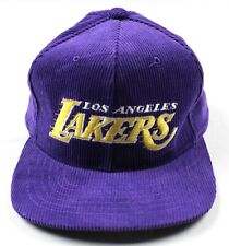 Boné Los Angeles Lakers Vintage Anos 90 Starter NBA Veludo Snapback Roxo comprar usado  Enviando para Brazil