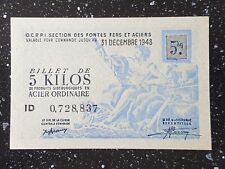 Kilos 1948 acier d'occasion  France