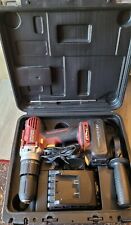 Chicago Electric Complete Cordless Hammer Drill 18V 1/2" 68851 w/ Case Tested for sale  Shipping to South Africa
