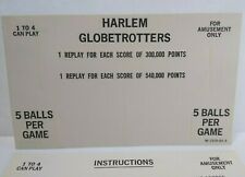 Harlem globetrotters pinball for sale  Collingswood