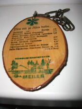 Ddr speisekarte holz gebraucht kaufen  Berlin