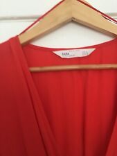 Zara red dress for sale  EDINBURGH