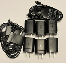 6x Original Samsung Galaxy S21 S22 S23 USB-C 25W Super Fast Chargers with Cables for sale  Shipping to South Africa