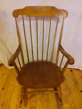 mahogany rocking chair for sale  Dugspur