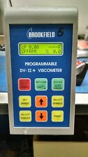 Viscómetro programable Brookfield DV-II+ *Encendido* | OO322, usado segunda mano  Embacar hacia Argentina