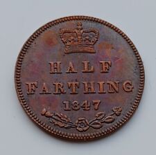 1847 half farthing for sale  SUNDERLAND