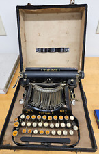 RARO Zorro Antiguo No. 1 máquina de escribir portátil Mfd 1917 segunda mano  Embacar hacia Argentina