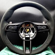 Porsche GT3 Race Tex Carbon 992 911 718 Macan Taycan WHITE Steering wheel NEW DE comprar usado  Enviando para Brazil