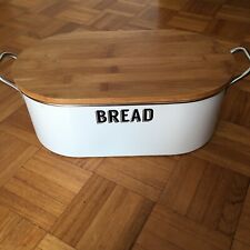 Metal bread bin for sale  NEW MILTON