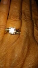 moissanite solitaire ring for sale  Reedsville