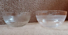 Pair edwardian crystal for sale  TIVERTON