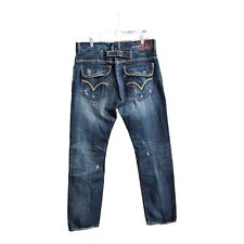 Jeans masculino Levi’s Silvertab fivela traseira 36x34 bolsos aba reta Y2k skatista comprar usado  Enviando para Brazil