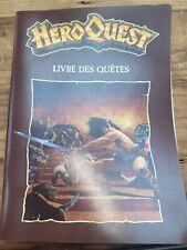 HEROQUEST livre de quêtes - quest book MB GAMES WORKSHOP original e nfrancais comprar usado  Enviando para Brazil