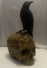 Gothic skull ornament for sale  WATFORD