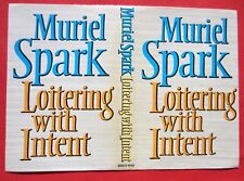 Muriel Spark - 'Loitering With Intent' - 1st Edition - DUST JACKET ONLY comprar usado  Enviando para Brazil