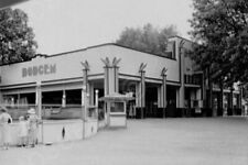 Glen Echo Dodgem Bumper Car Ride Pavilion 4" - 6" B&W Photo Reprint for sale  Canada