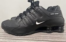 Tênis Nike Shox NZ retrô triplo de couro preto 501524-091 masculino tamanho 10 raro comprar usado  Enviando para Brazil