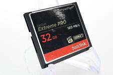 Cartão CompactFlash SanDisk Extreme Pro 32GB 160MB/s #G652 comprar usado  Enviando para Brazil