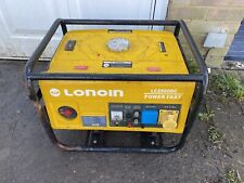 Loncin lc2500dc petrol for sale  CHELMSFORD
