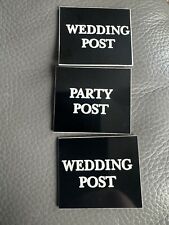 Wedding party post for sale  GILLINGHAM