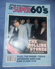 Usado, Canción de Revista Vintage Hits The Super 60 The Rolling Stones The Doors Trivia 78 segunda mano  Embacar hacia Argentina