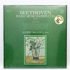 Alfred Brendel ⸻ Beethoven Piano Music vol.1 ⸻ Vox Box 3xLPs Caixa Ainda Lacrado comprar usado  Enviando para Brazil