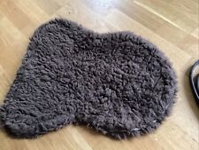 Brown wool seat for sale  LUTON