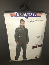 Top Gun Men's Flight Suit Fighter Jet Adult Halloween Costume for sale  Fresno