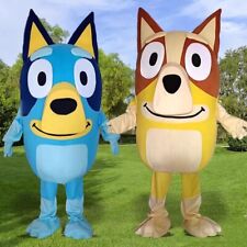 Professional Bluey And Bingo Mascot Costume Fancy Dress Costumes for sale  Shipping to South Africa