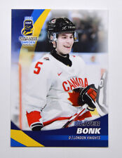 2024 BY Cards IIHF World Junior Championship Canada #102 Oliver Bonk, used for sale  Shipping to South Africa