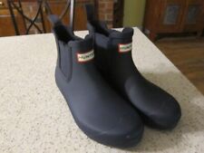 Botas de chuva femininas Hunter salto baixo tornozelo tamanho 8 comprar usado  Enviando para Brazil