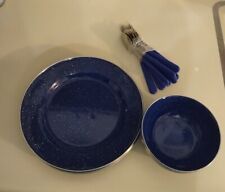 Blue enamelware camping for sale  Ripley