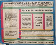 Manifesto politico cubano usato  Paderno D Adda