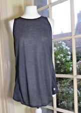 Sweaty Betty Dark Grey Yoga Gym Stretch Vest Top. XL.~  Fits 16/18  for sale  UK