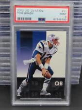 2002 Upper Deck Ovation Tom Brady #51 PSA 9 New England Patriots for sale  Shipping to South Africa