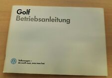 Betriebsanleitung golf ausg gebraucht kaufen  Deutschland