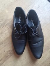 Beckett black shoes for sale  FAVERSHAM