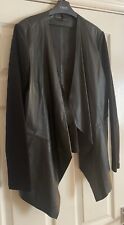 leather waterfall jacket for sale  SPALDING