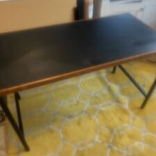 Made.Com Industrial Style  Desk Black Wood Modern SW14 Richmond 120 X 60cm for sale  Shipping to South Africa
