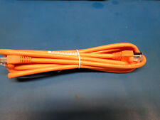 Used, Cat 6 10ft Shielded (STP) Snagless Boot Network Crossover Cable, Orange-PVC for sale  Shipping to South Africa
