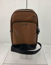coach s leather men backpack for sale  San Jose