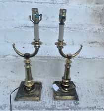 Pair bronze lamps d'occasion  Expédié en Belgium